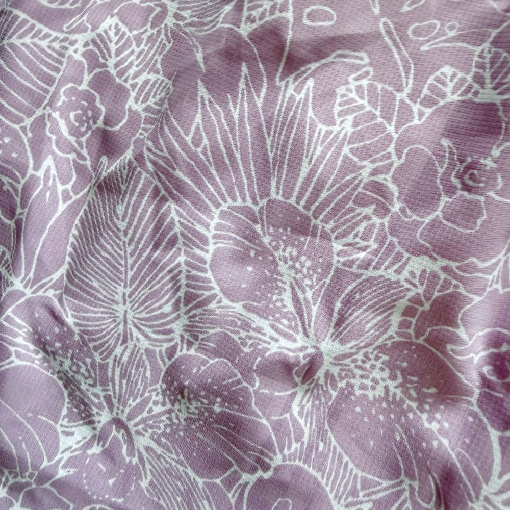 Coolibar Leaf-Print Sun Protection Shirt - Picture 5 of 5
